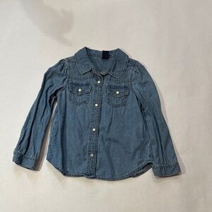 GAP Kids Blue Denim Shirt